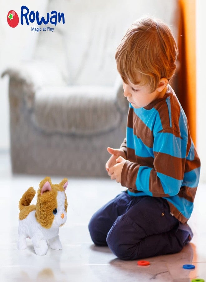 روان بيلا، قطة تمشي، تموء، وتهز ذيلها، لعبة ممتعة وواقعية للأطفال - Image 4